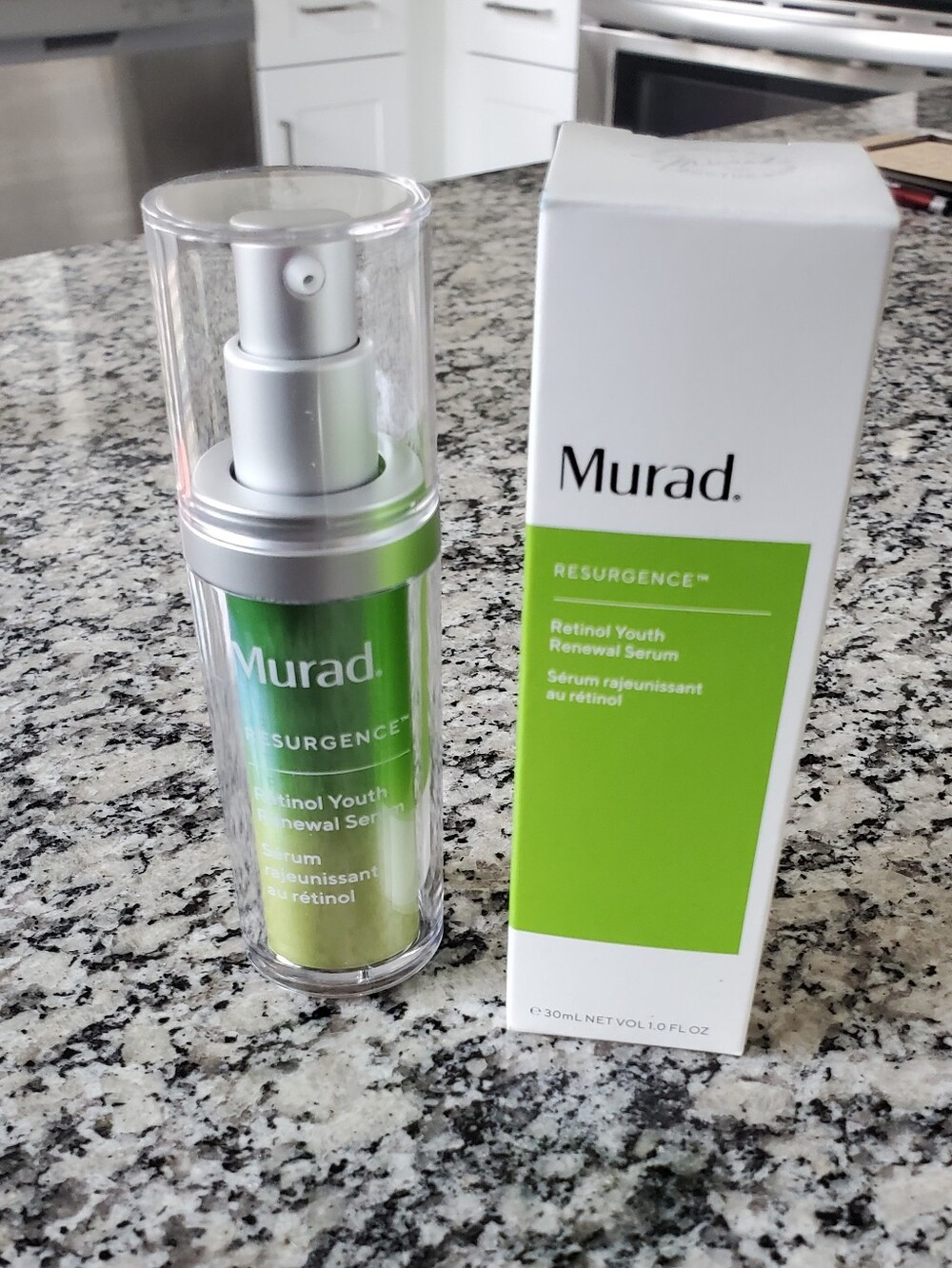 NIB Full Size Murad Resurgence Retinol Youth Renewal Serum - 1oz
